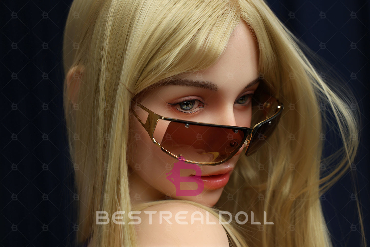 US Stock - RIDMII Unique Design Nyx 164cm #1129E Silicone ROS Head Sex Doll TPE Body Adult Oral Sex Love Doll (Free 2ND Head)