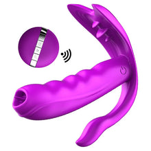 Load image into Gallery viewer, Wearable Orgasm Vibrator for Women G Spot Clitoris Stimulator Anal Massage Heating Dildo Vibrator