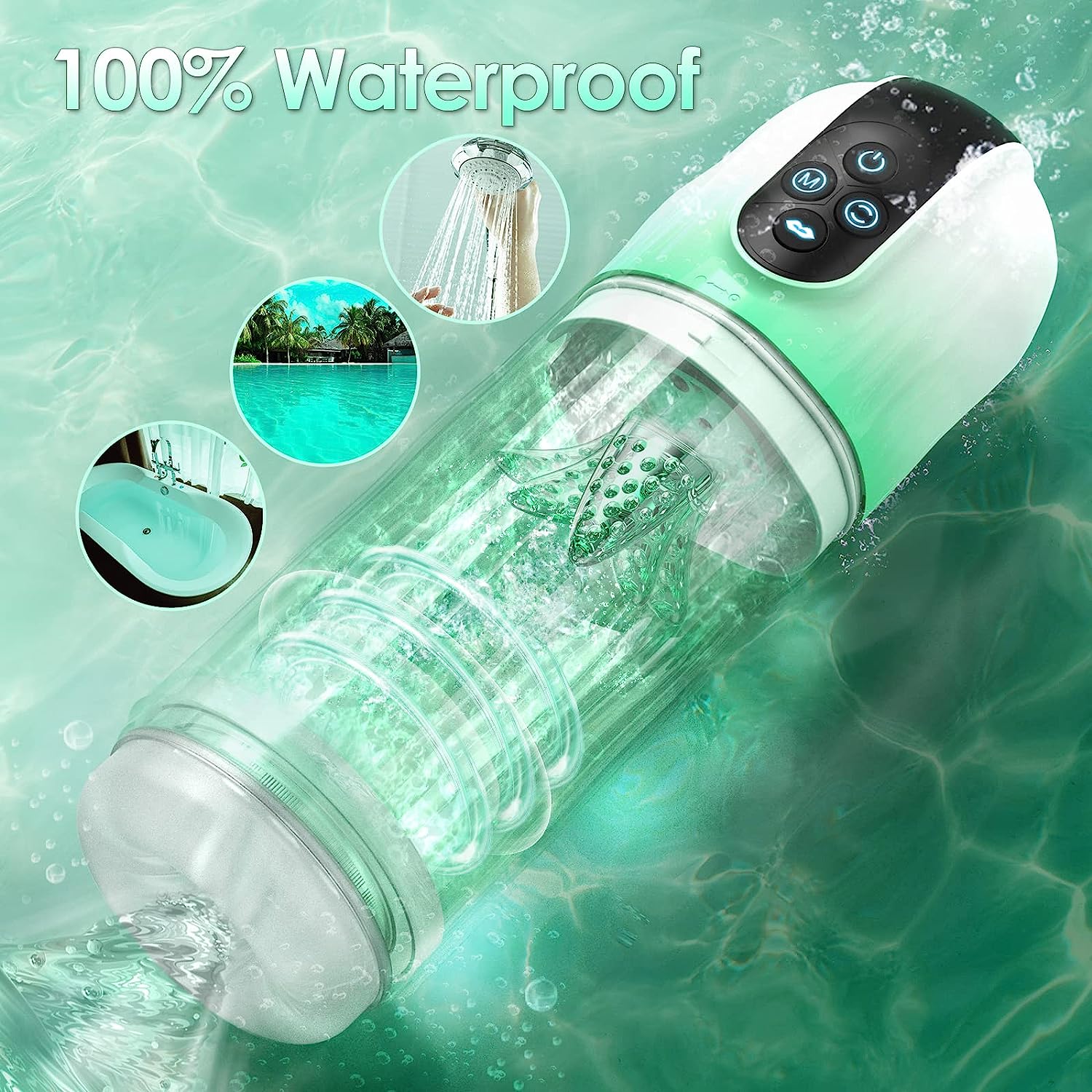 6 in 1 Automatic Male Masturbator & Penis Vacuum Pump