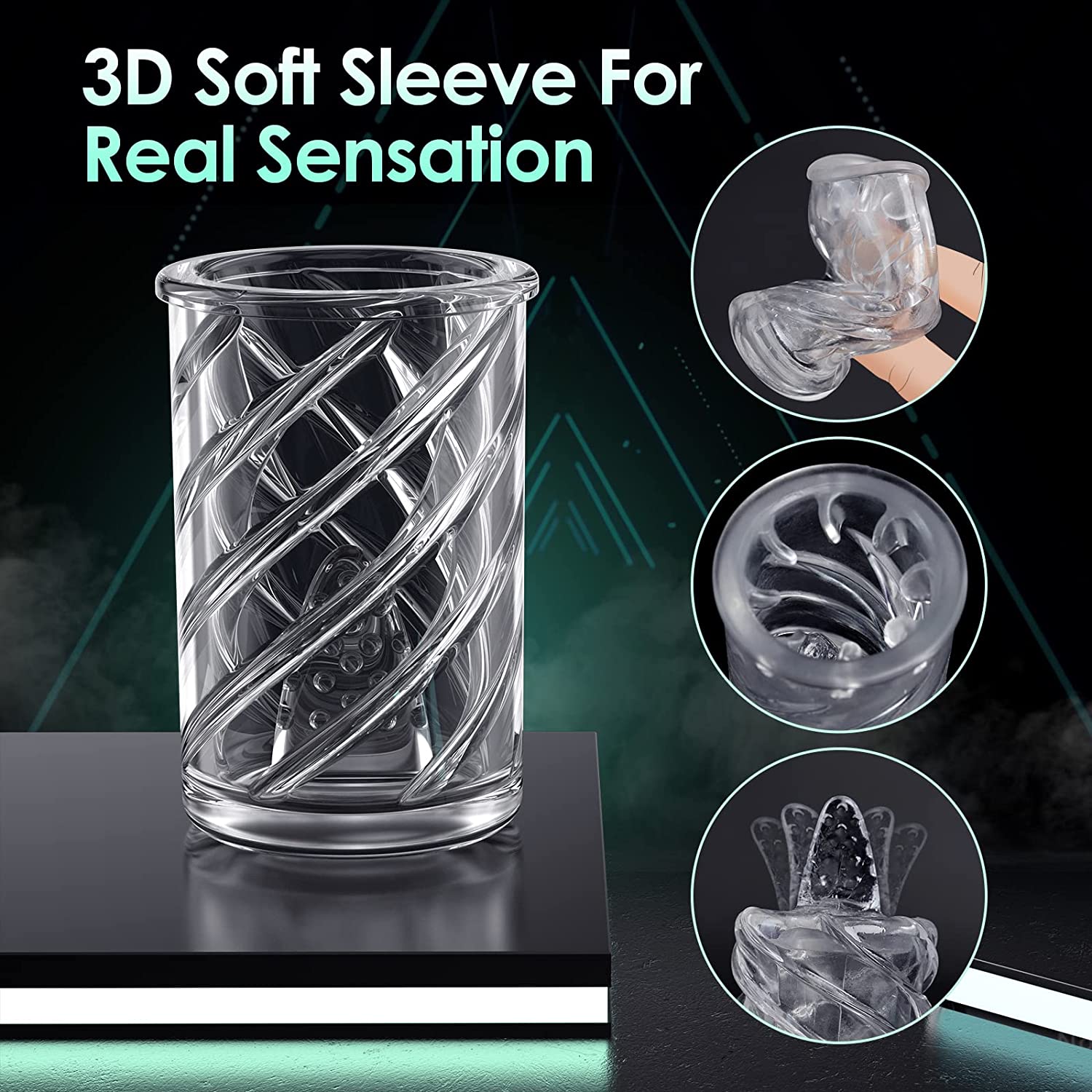 6 in 1 Automatic Male Masturbator & Penis Vacuum Pump