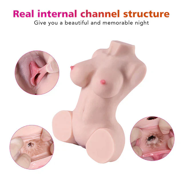 Loran - 9.45LB Fair Skinned Realistic Sex Doll With Big Boobs