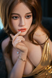 US Stock - RIDMII Jada 164cm 5ft4 K14 Unique Design Silicone ROS Head Sex Doll TPE Body Movable Jaw Oral Sex Adult Love Doll